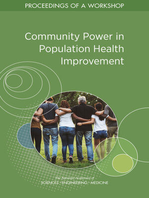 cover image of Community Power in Population Health Improvement